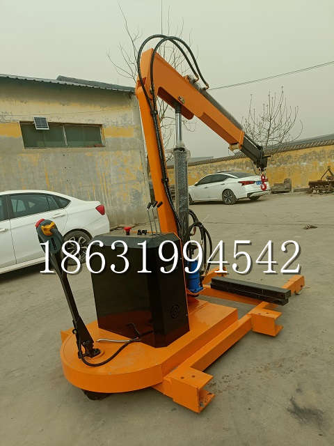 承德市自卸车厢随车吊 自制轮式四不像起重机 四驱平板吊 5吨 贵盛